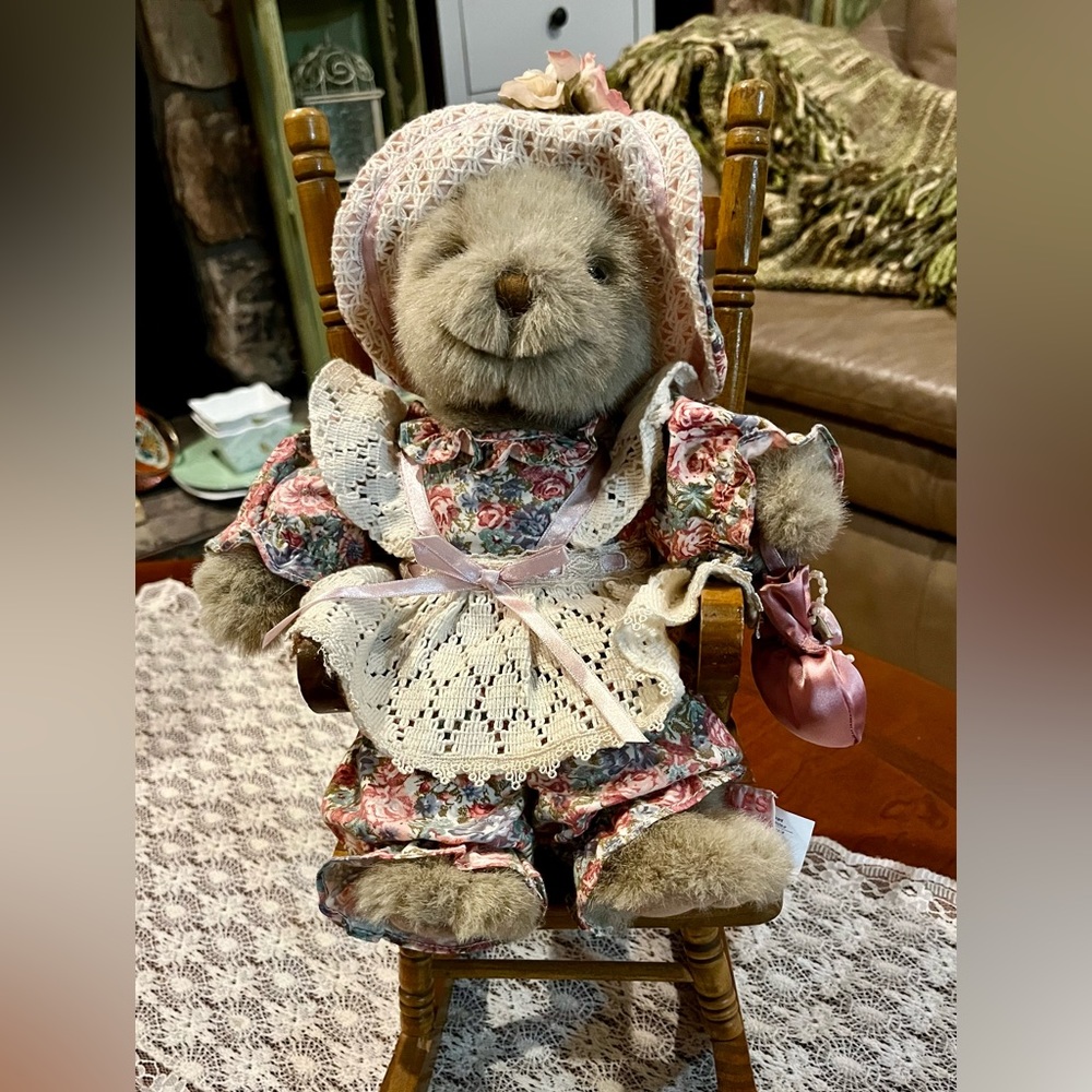 Vintage Russ “Ruffles” Teddy Bear